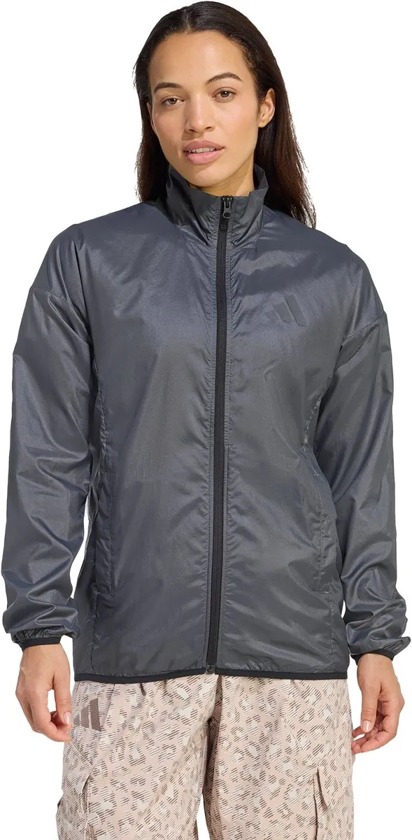 Adidas Terrex Multi Clima365 Windweave Jack Dames - Zwart