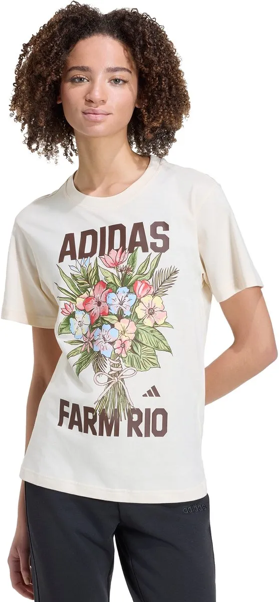 adidas X Farm Rio Graphic T-Shirt M - Beige