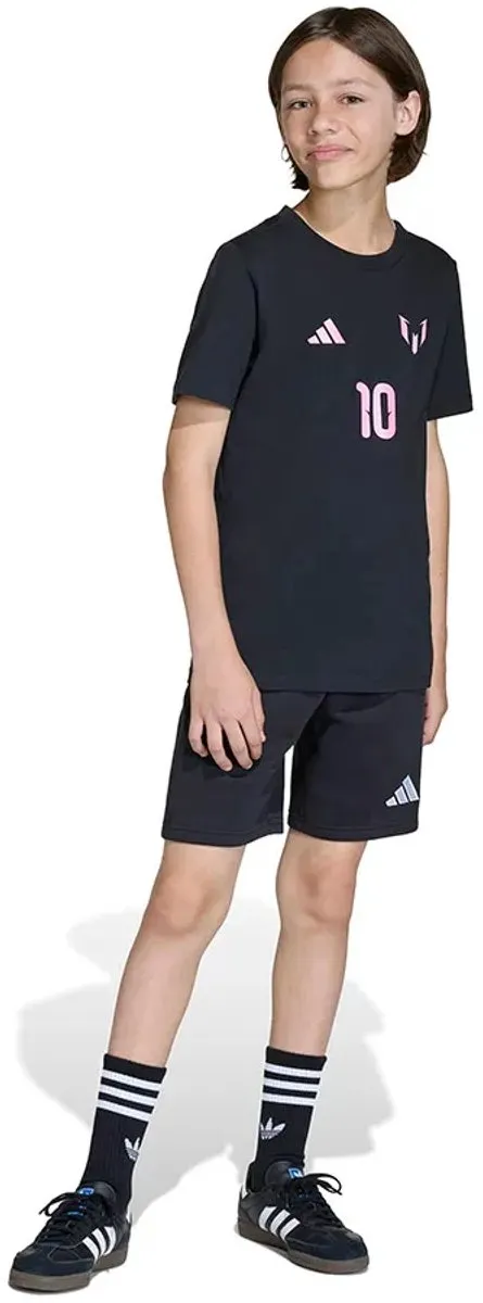 Adidas Messi T-shirt Korte Mouwen - 122/128cm Zwart