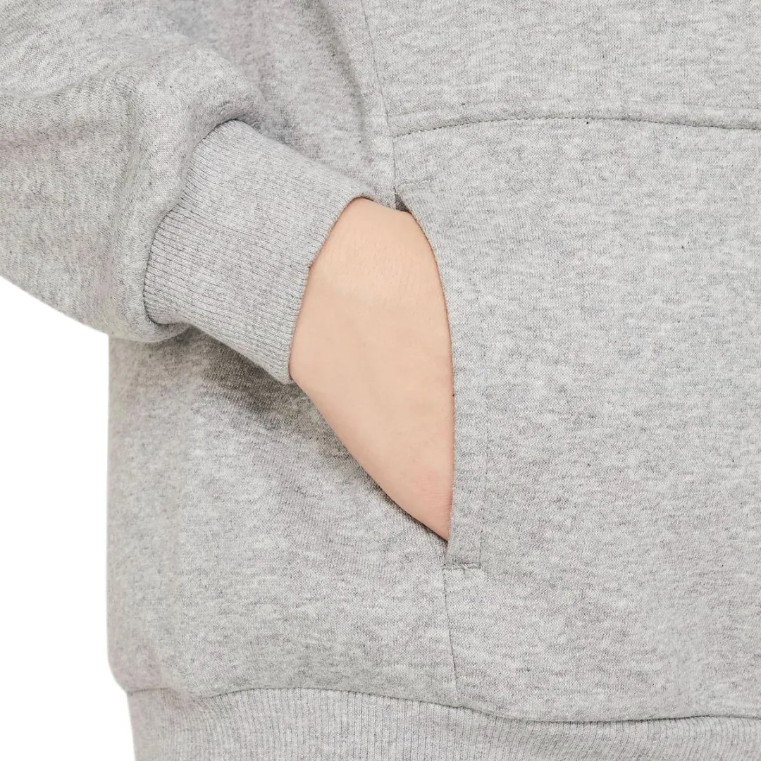 Nike NSW Club FLC HDY Hoodie FD3000-063 - Grijs/Wit - XL