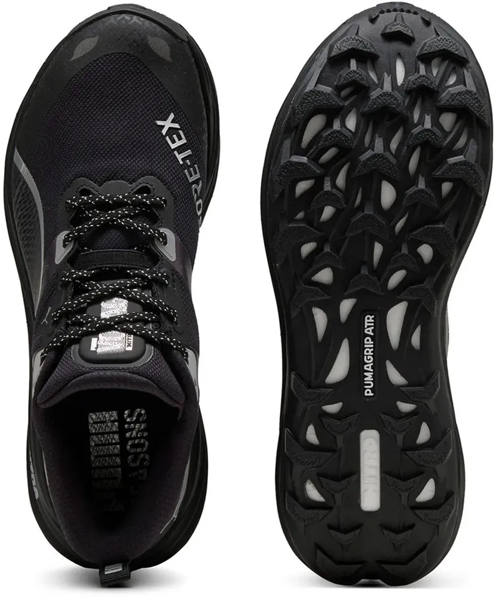 PUMA Voyage Nitro 4 GTX Hardloopschoenen - 44 - Zwart