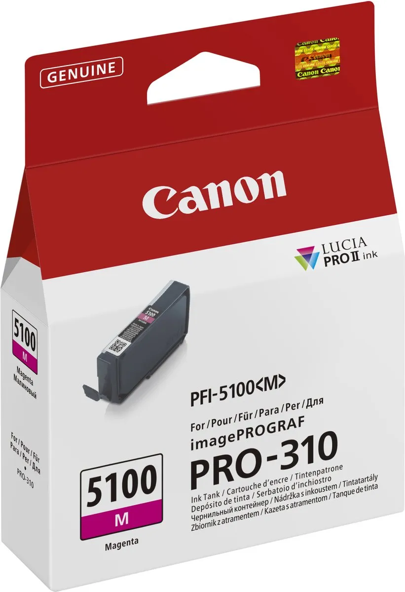 Canon PFI-5100 M Inktcartridge Magenta