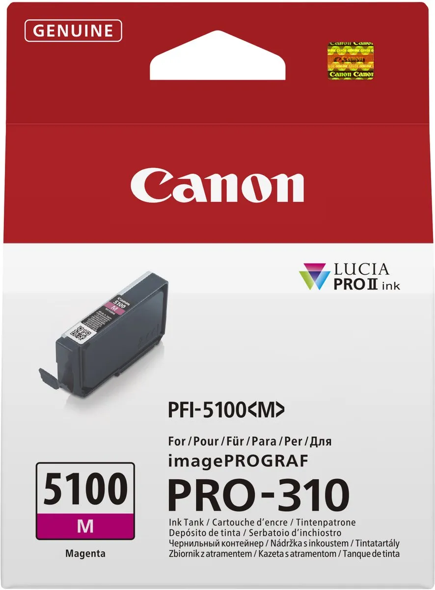 Canon PFI-5100 M Inktcartridge Magenta