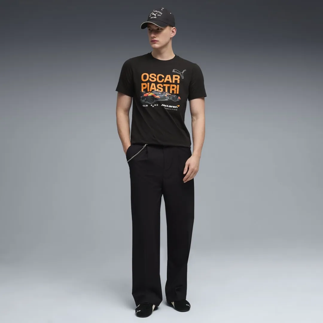 PUMA McLaren Oscar Piastri Fan Shirt 2026 - Zwart XL