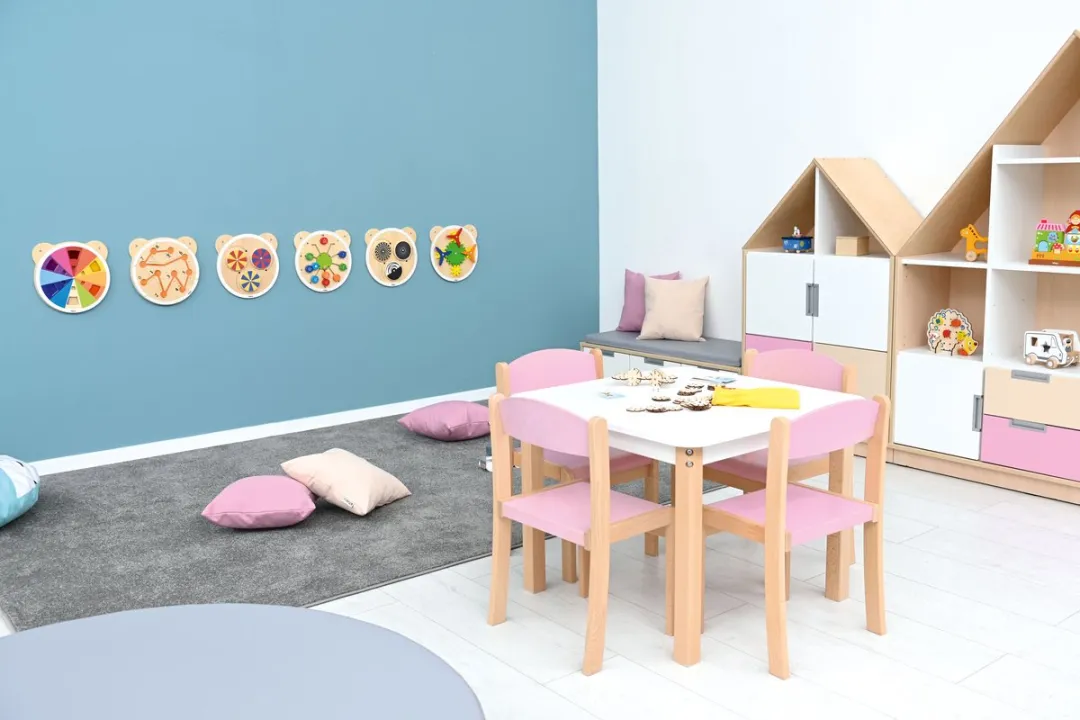 Viga Houten Bord Kleuren Montessori FSC - Meerkleurig