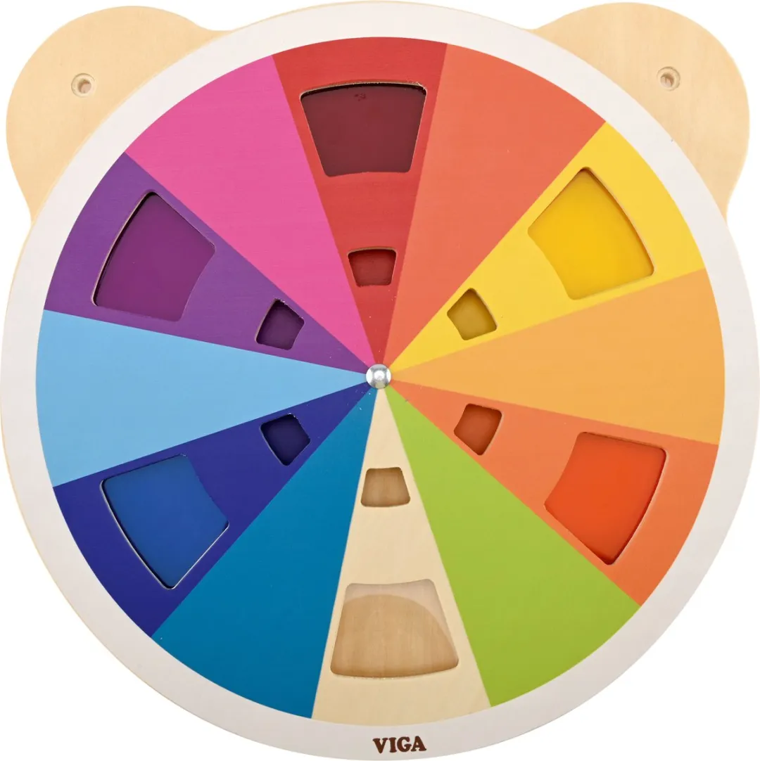 Viga Houten Bord Kleuren Montessori FSC