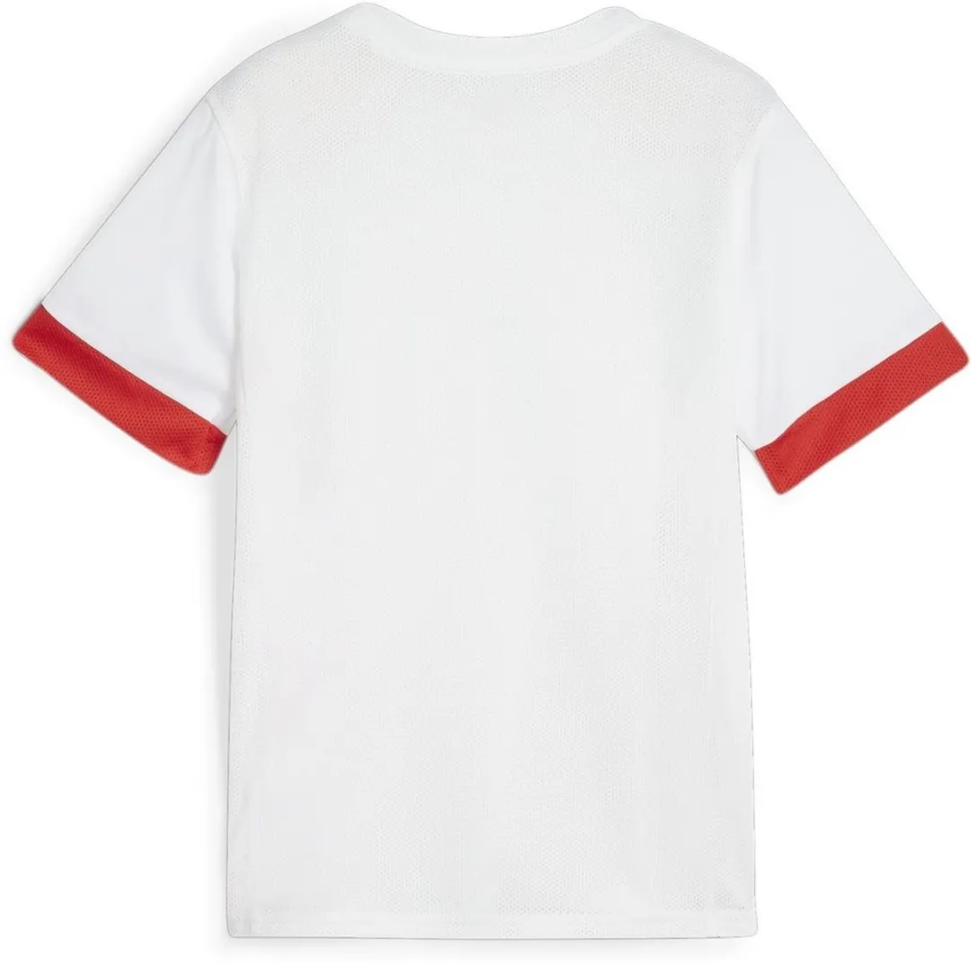 PUMA Kinder TeamGoal Matchday Jersey 116 - Wit/Rood