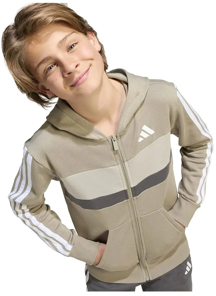 adidas Tiberio 3 Stripes Trainingspak 158/164 - Beige
