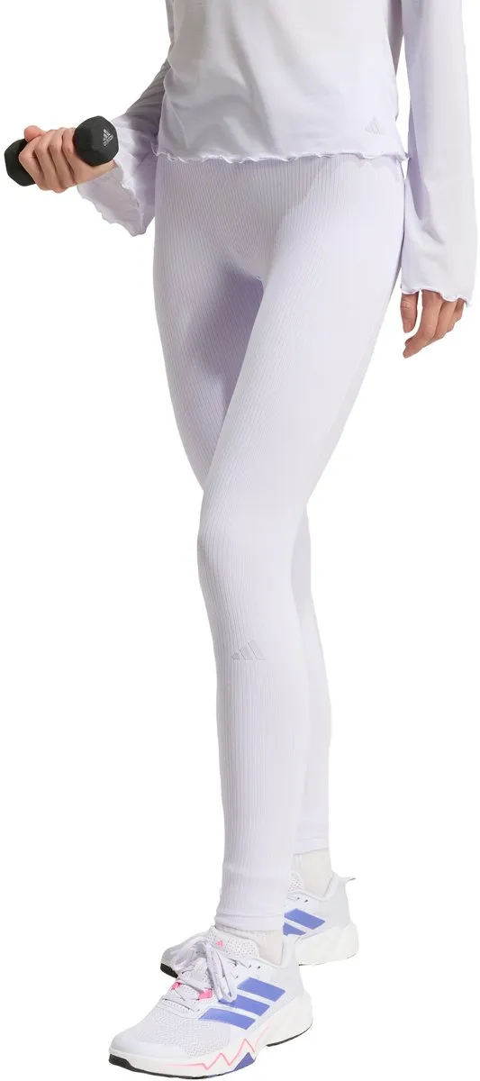 adidas Performance All Me Rib Legging KG9049 - XXL - Paars