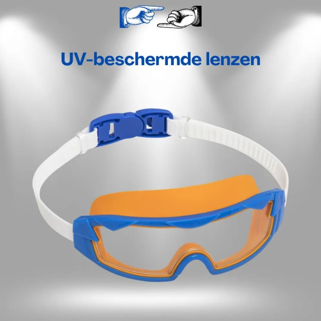 Bestway Zwembril 21179 - Oranje - UV-bescherming - afbeelding 5 van 6