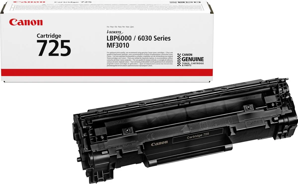 Canon CRG725 Tonercartridge - Zwart