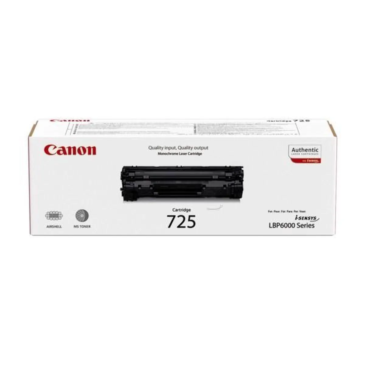 Canon CRG725 Tonercartridge - Zwart
