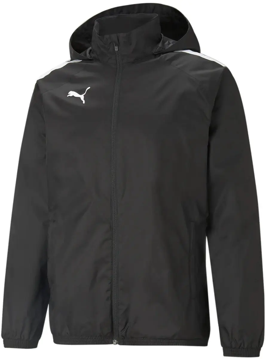 PUMA Team Liga All Weather Jas - Marineblauw/Zwart - XL