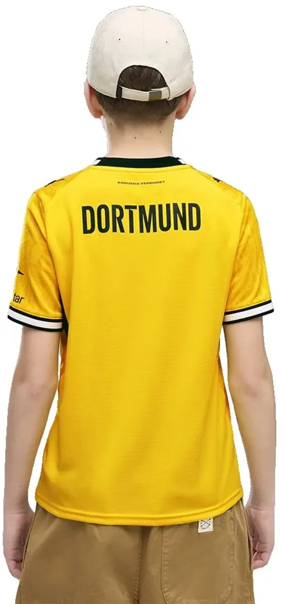 PUMA BVB Dortmund Thuis T-shirt Junior - Geel 158