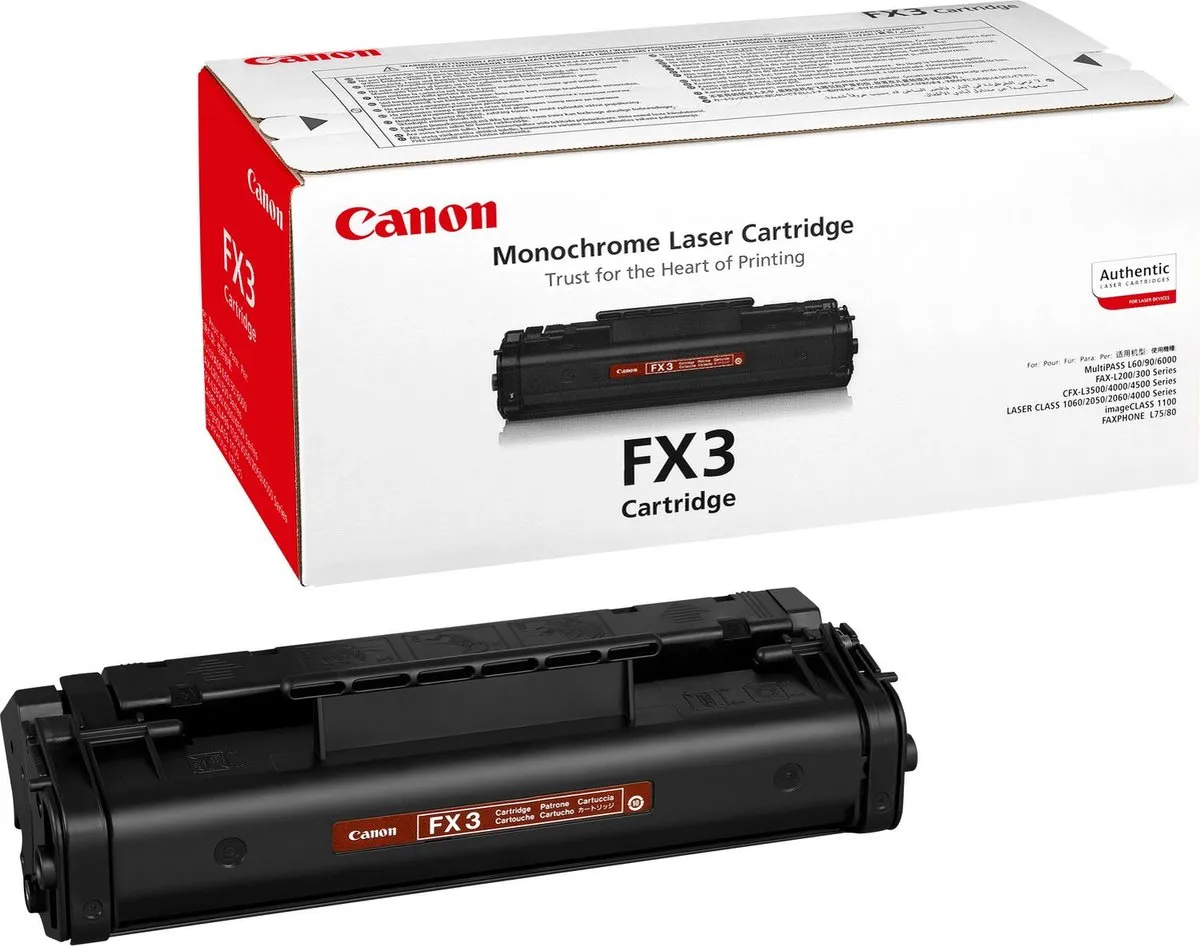 Canon FX-3 Tonercartridge 50001415 - Zwart