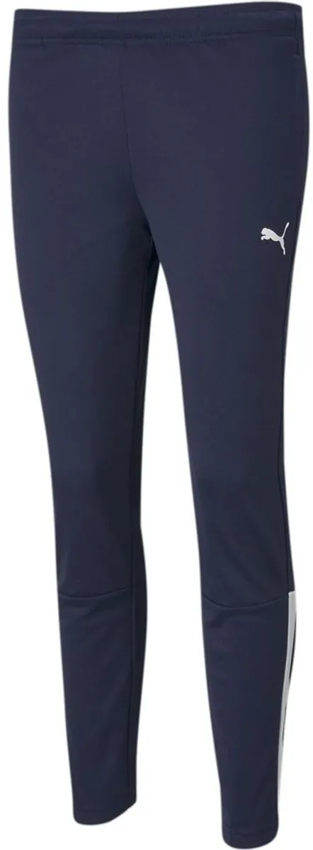 PUMA Damen TeamLIGA Training Pants W 657254 - Peacoat/White