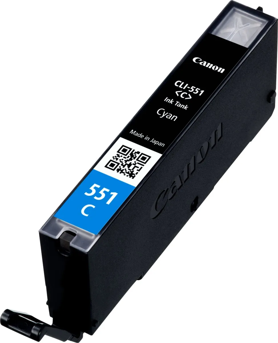 Canon CLI-551C Inktcartridge - Cyaan 7ml