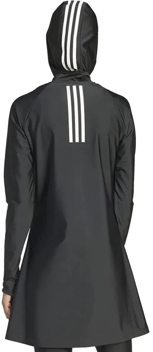 adidas Performance 3-Stripes Swim Longsleeve IQ3963 - Dames - Zwart - 34