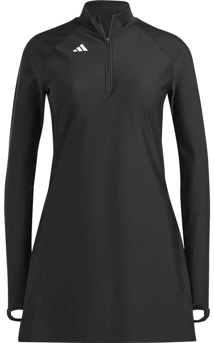 adidas Performance 3-Stripes Swim Longsleeve IQ3963 - Dames - Zwart - 34