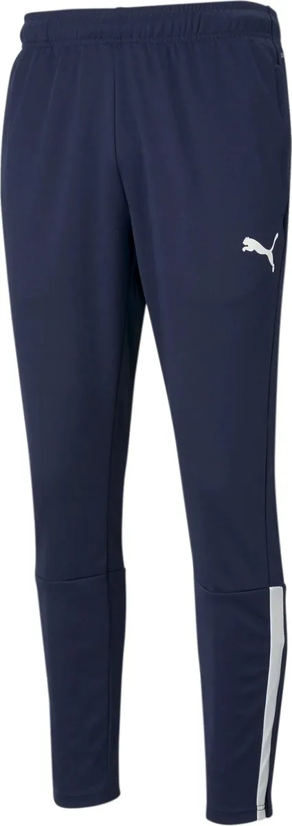 PUMA TeamLIGA Sportbroek - XS Navy/Wit