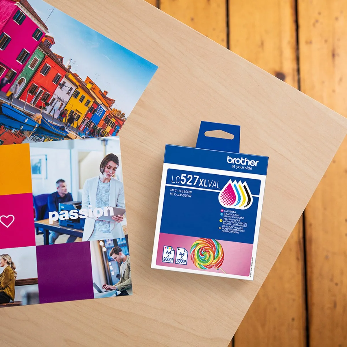 Brother LC527XLVAL Inktcartridges - 4 Stuks (XL) - Zwart/Cyaan/Magenta/Geel