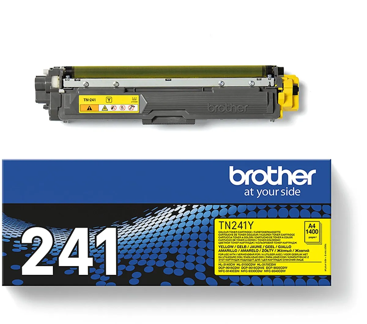 Brother TN-241Y Tonercartridge - Geel