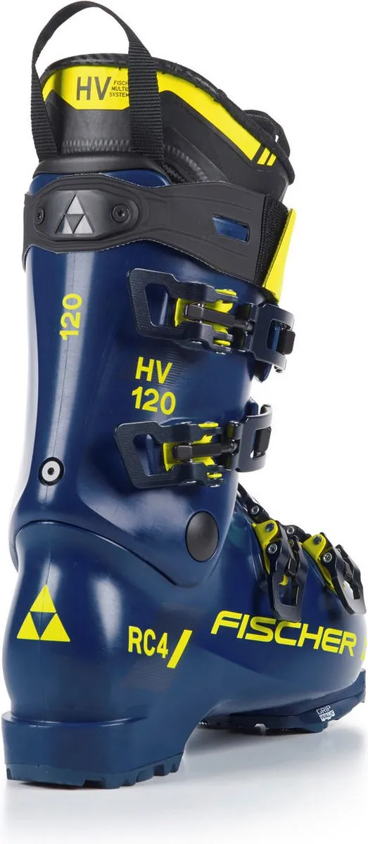 Fischer RC4 120 HV Vacuum GW Skischoen - Blauw-Geel