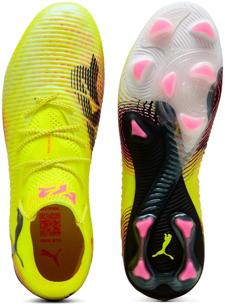 PUMA Future 8 Ultimate FG Voetbalschoenen 41 - Geel