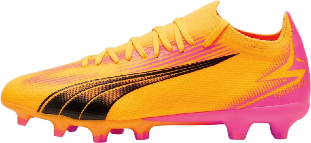 PUMA Ultra Match FG Voetbalschoenen - 44 - Oranje/Rozewart/Zwart - afbeelding 6 van 6