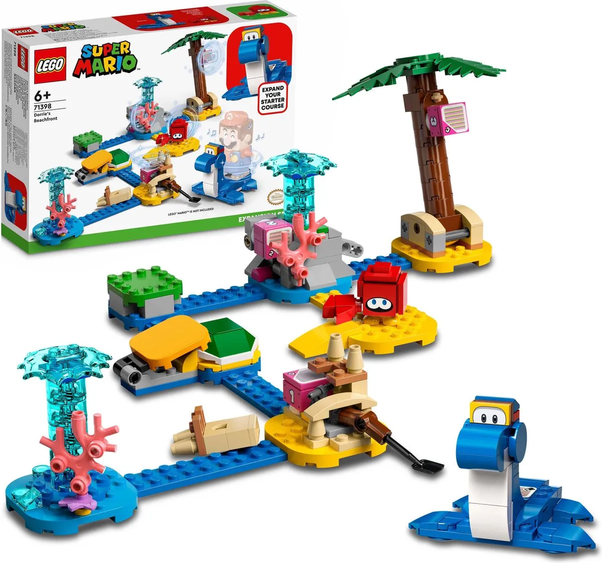 LEGO Super Mario Dorries Strandboulevard 71398 - 229 Stukken - afbeelding 4 van 6