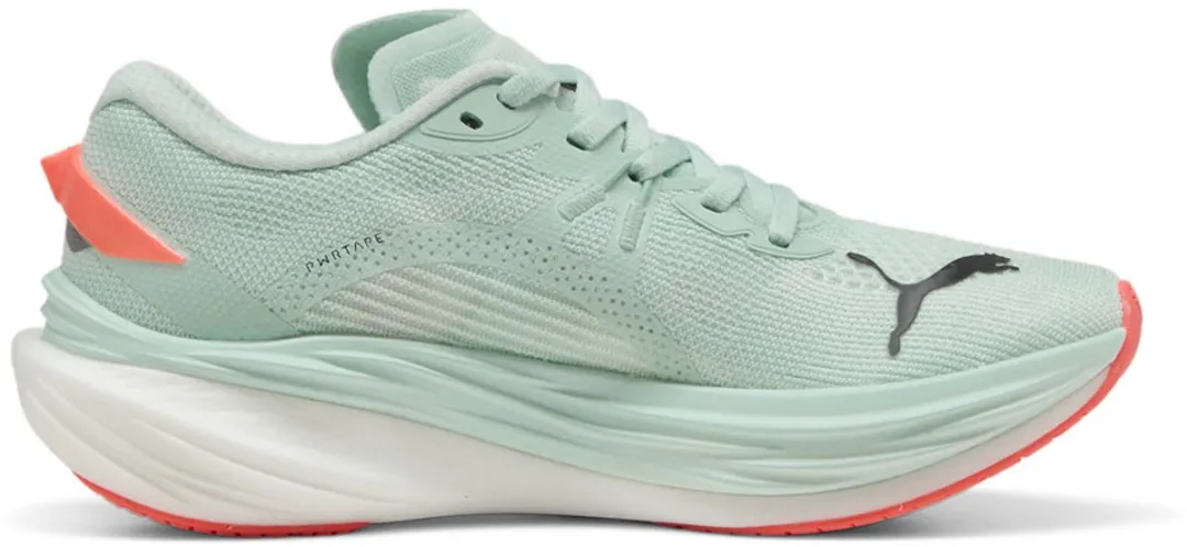 PUMA Deviate Nitro 3 Hardloopschoenen - EU 36 - Peaceful Blue/Glowing Red