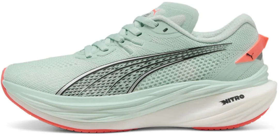 PUMA Deviate Nitro 3 Hardloopschoenen - EU 36 - Peaceful Blue/Glowing Red