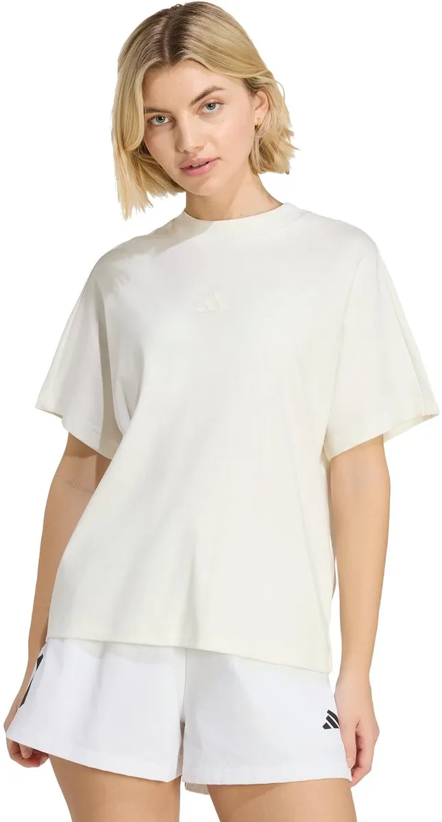 Adidas Soft Lux Loose-Fit T-Shirt KS7932 - Wit