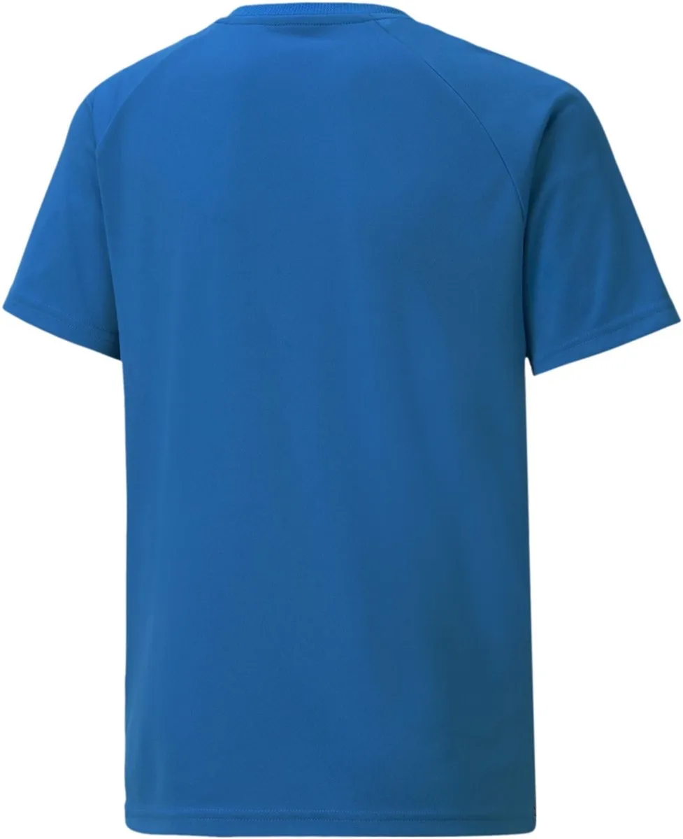 PUMA Teamliga Shirt Kinderen - Royal/Zwart 140