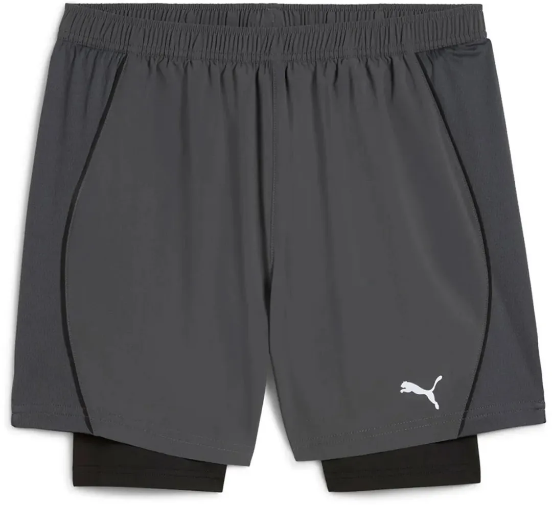 PUMA Velocity 2in1 Korte Broek - S - Dusky Gray
