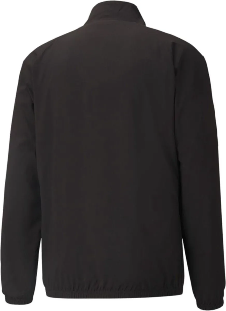 PUMA Teamliga Presentatiejack Heren - L - Zwart