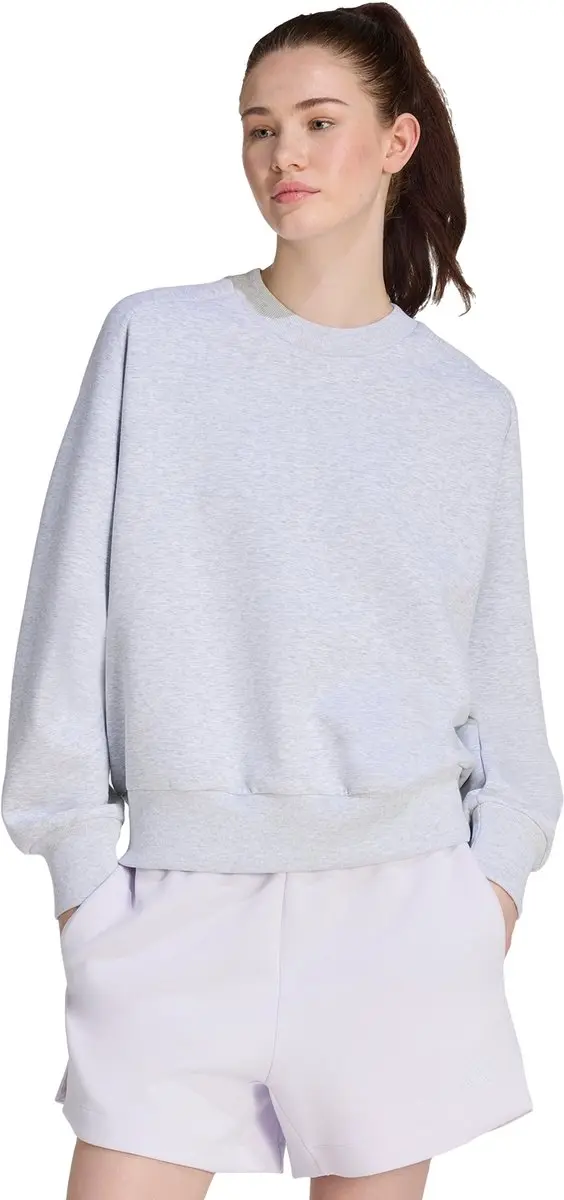 Adidas Soft Lux Loose-Fit Sweatshirt KF4714 - Grijs