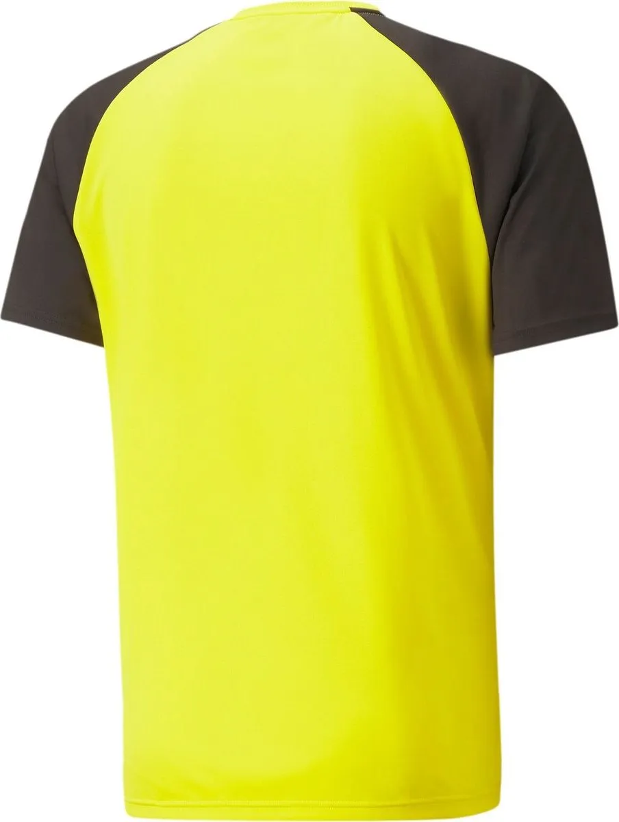 PUMA Teampacer Shirt Heren - Geel/Zwart XXL