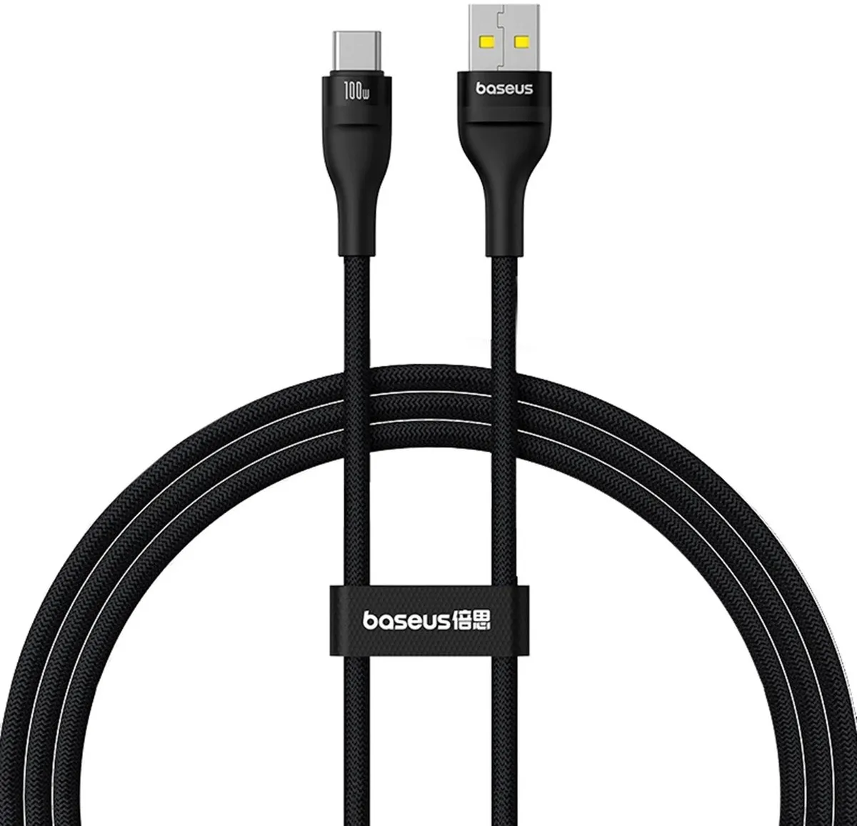 Baseus USB-C naar USB-A 100W Kabel 1m