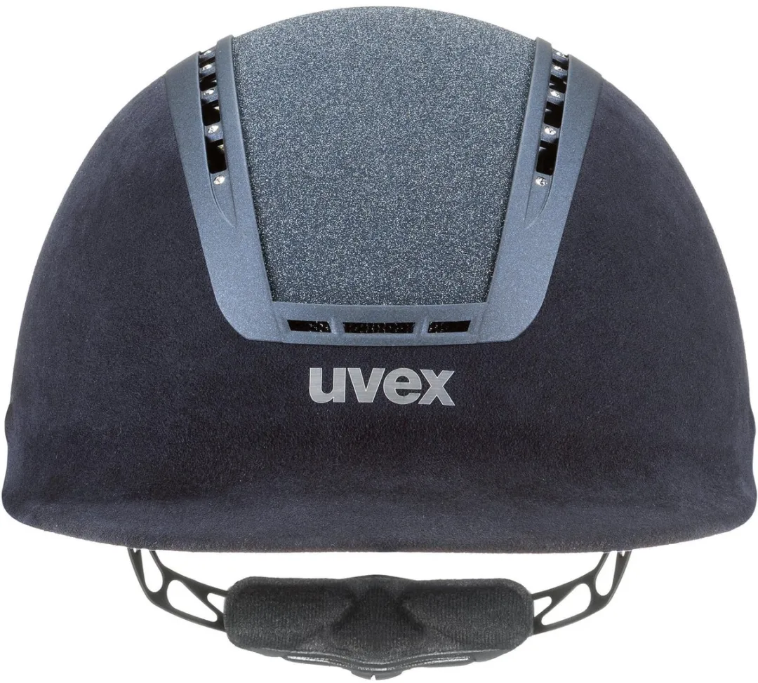 Uvex Suxxeed Glamour Rijhelm - Blauw M/L