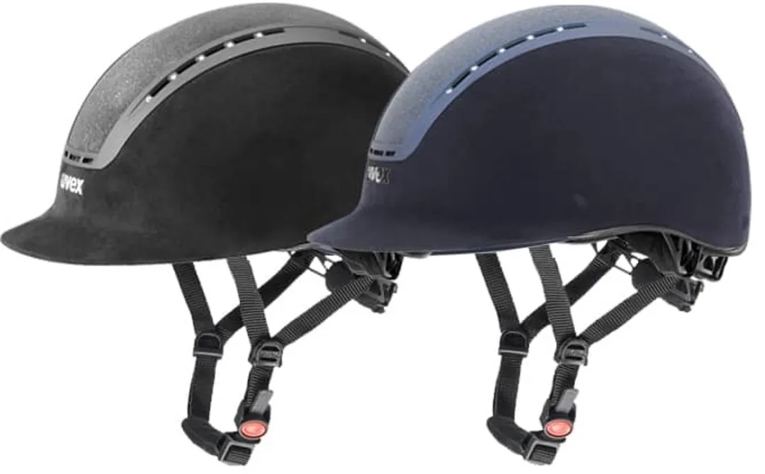 Uvex Suxxeed Glamour Rijhelm - Blauw M/L