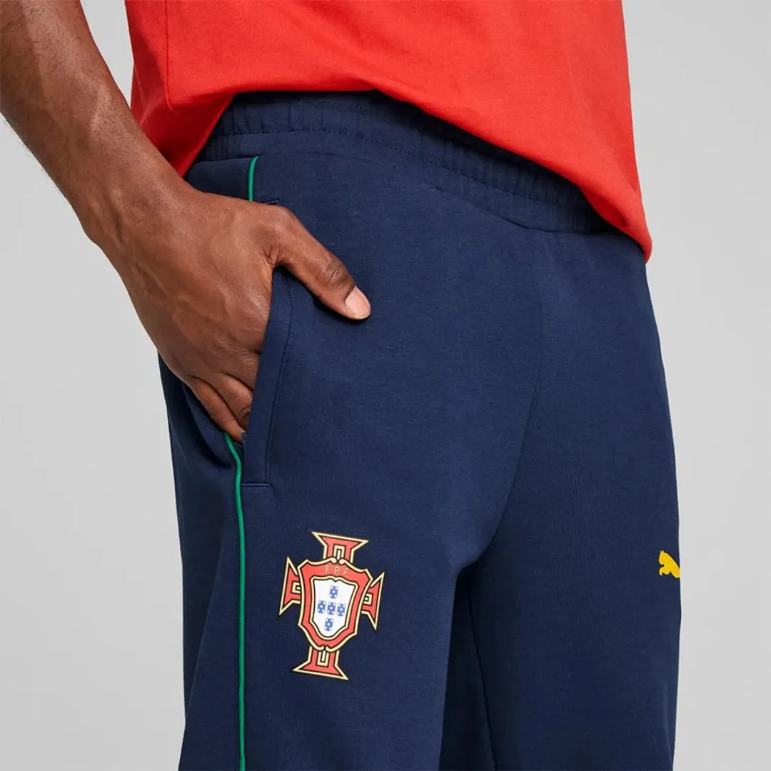 PUMA Portugal Trainingsbroek XL - Blauw Geel