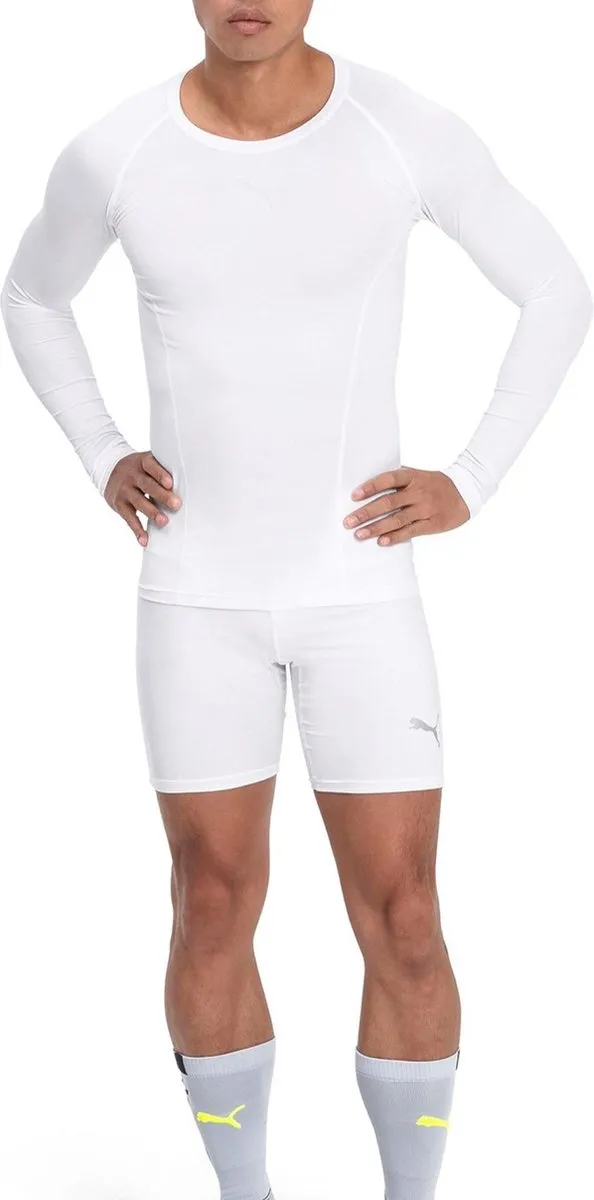 PUMA Sportbroek Short L - Wit