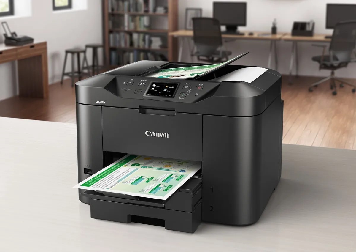 Canon MAXIFY MB2750 All-In-One Printer - 4 Kleuren - Zwart - afbeelding 6 van 6