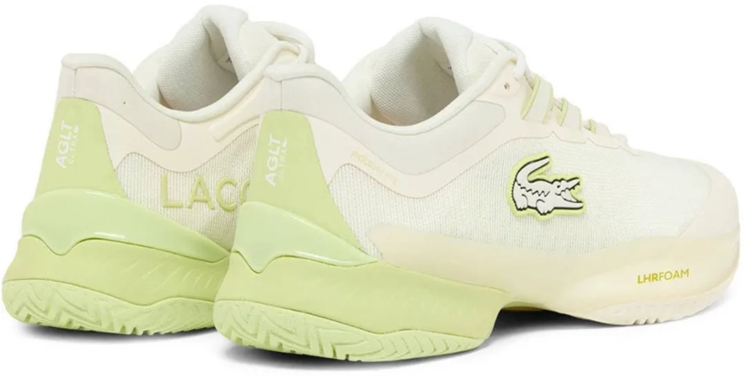 Lacoste Ag-LT Ultra Clay Court Schoenen 45 - Beige/Wit