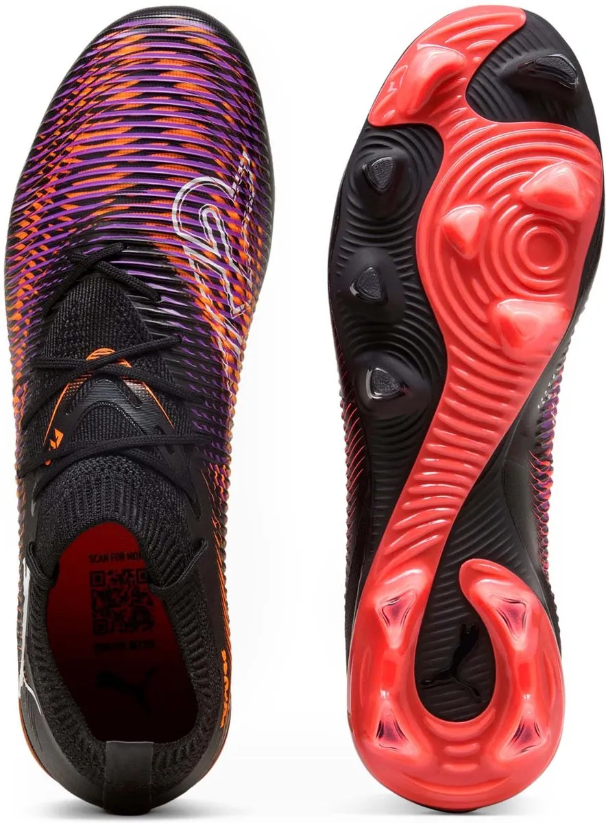 PUMA Future 8 Match FG Voetbalschoenen 39 - Zwart