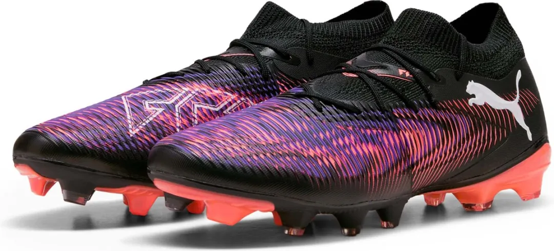 PUMA Future 8 Match FG Voetbalschoenen 39 - Zwart