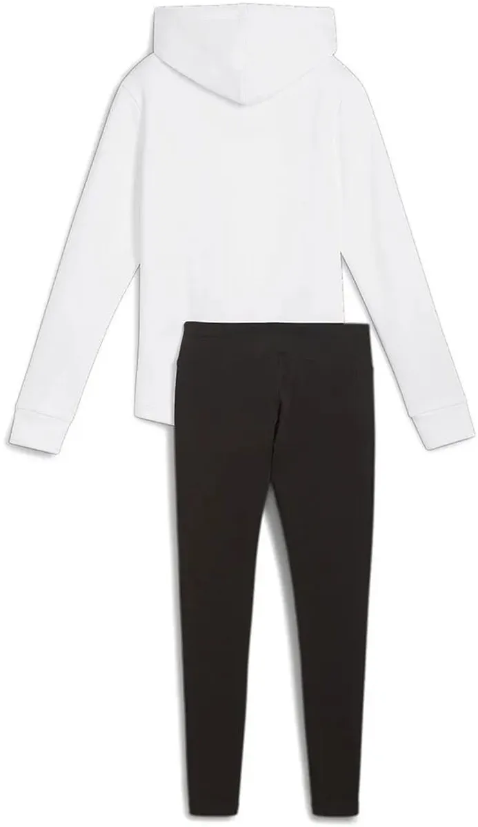 PUMA Metallic Trainingspak Wit - XS