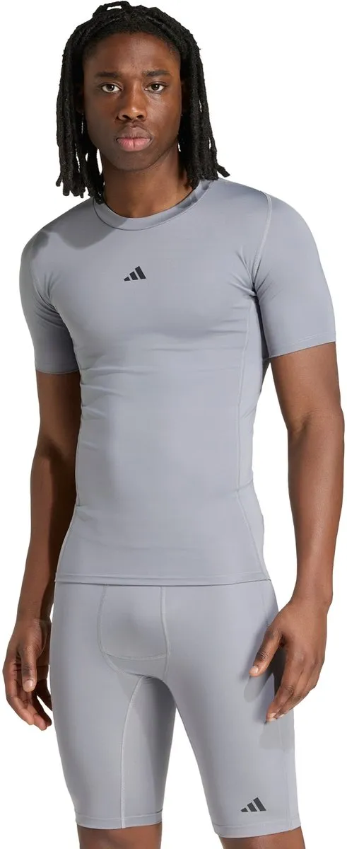 Adidas Performance Techfit Training T-shirt M - Grijs