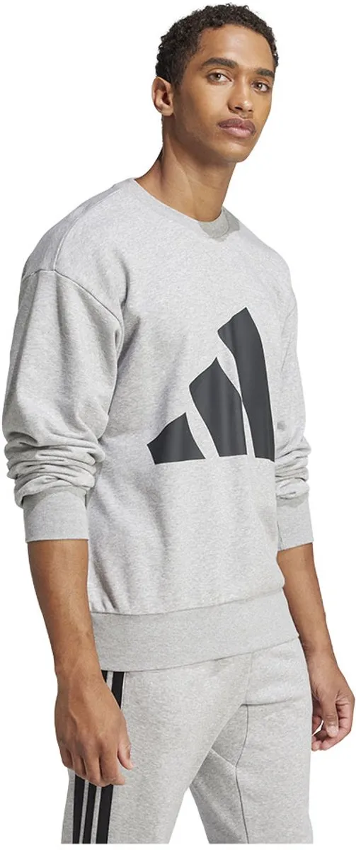adidas Essentials Big Logo French Terry Sweatshirt JE8952 - Grijs